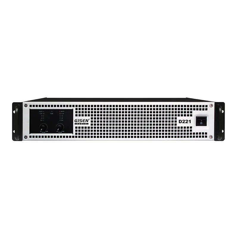 High efficiency professional power amplifier